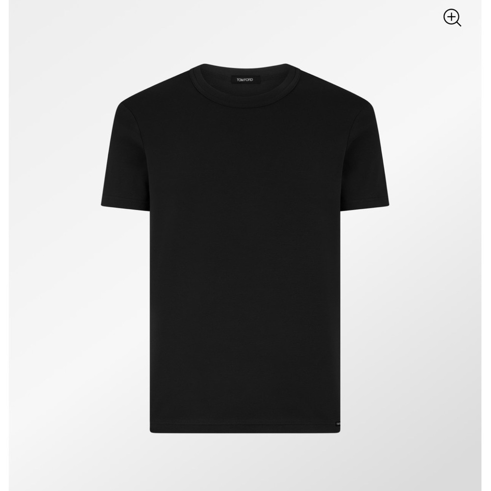 Tom Ford LYOCELL COTTON CREW NECK T-SHIRT